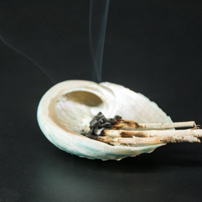 Sét thảo mộc thanh tẩy cơ bản với vỏ sò/ốc tự nhiên