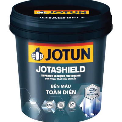 Sơn tường cao cấp JOTUN JOTASHILED BỀN MÀU TOÀN DIỆN 5L, chống bám bẩn (Sơn ngoại thất)