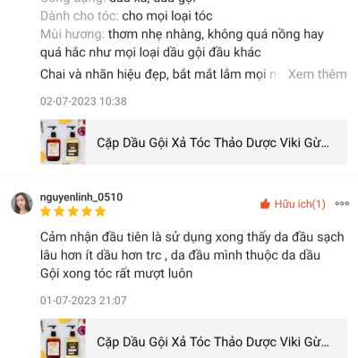 Dầu Xả Tóc VIKI Conditioner Dưỡng Tóc Mềm Mượt 300ml