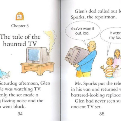 Sách - Usborne Young Reading Series 1 - Stories of Ghosts by Gillian Doherty (UK edition, paperback)