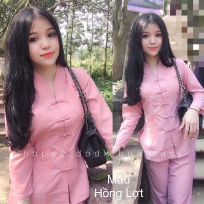 ĐỒ LAM ĐI CHÙA Bà Lai Tim Vải Kate