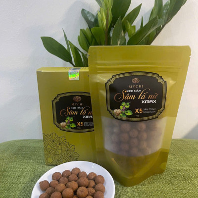 (tặng ủ môi đa năng) 5h kẹo mầm sâm tố nữ xmax Mychi