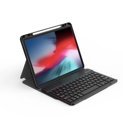Bao da bàn phím Wiwu Protective Keyboard Case dành cho Ipad, bàn phím có thể tháo rời và hấp phụ từ tính, kết nối Bluetooth - Hàng chính hãng