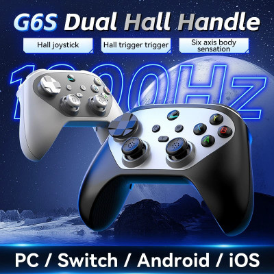 Gamepad tay game Không dây Bluetooth G6S Đa kết nối cho máy tính, laptop, smartphone, máy tính bảng, máy game hàng nhập khẩu