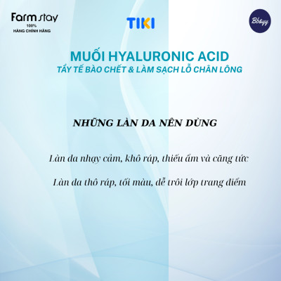 Muối Hyaluronic Acid Tẩy Tế Bào Chết & Làm Sạch Lỗ Chân Lông _ Baking Powder Hyaluronic Acid Pore Scrub