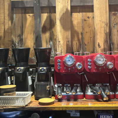 COMBO MÁY XAY VÀ PHA CAFE ESPESSO KAHCHAN-HÀNG CHÍNH HÃNG- CHUYÊN DÙNG CHO QUÁN 150 LY/ NGÀY