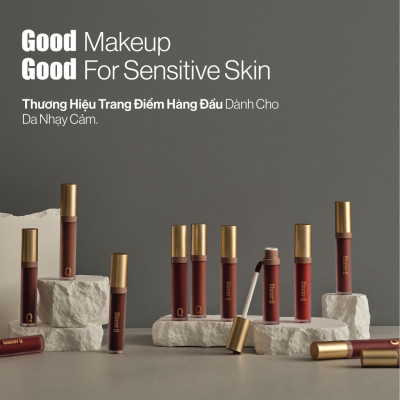 Son kem lì nhiều dưỡng GLAMRR Q LONG WEAR LIP CREAM 5g by Gilaa