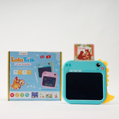 Đồ Chơi Máy Đọc Thẻ Flashcard Song Ngữ Học Tiếng Anh Lalatalk Kết Hợp Bảng Viết Tự Xóa Thông Minh - Lalala Baby
