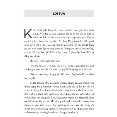 Những Bài Học Về Nghĩ Lớn, Theo Đuổi Ước Mơ Và Xây Dựng Cộng Đồng - Dám Nghĩ Dám Làm