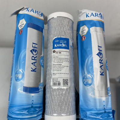 BỘ 3 LÕI LỌC KAROFI THAY CHO MODEL S-S038 | OP1310 - HÀNG CHÍNH HÃNG