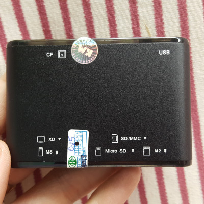 Đầu đọc thẻ nhớ All In One SSK Hộp Sắt (Đọc tất cả các loại thẻ) - Hàng Nhập Khẩu