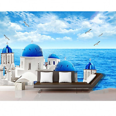 Tranh dán tường 3d cảnh biển DD93