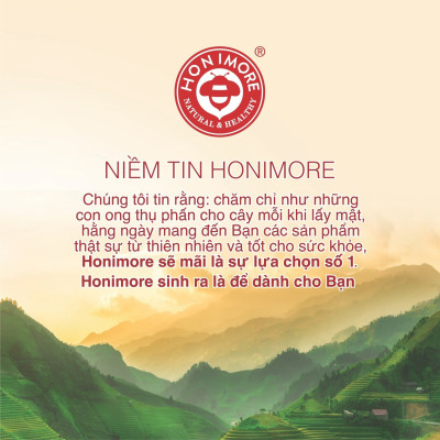 Combo 3 hộp Tinh nghệ Canxi Honimore 288g (18 gói)