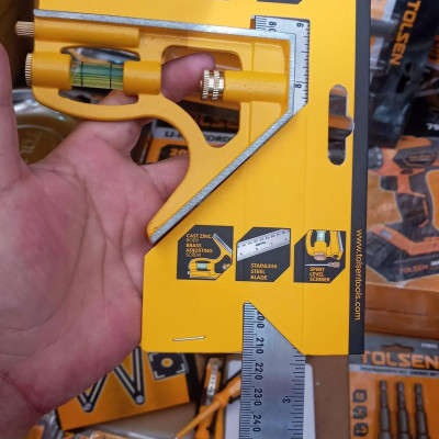 THƯỚC GÓC THỦY ( CÔNG NGHIỆP ) TOLSEN 35037- HÀNG CHÍNH HÃNG