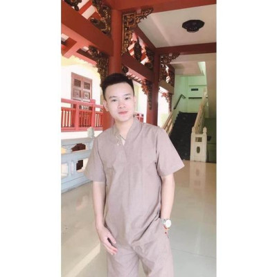 Đồ Lam Đi Chùa Tim Tâm Mẫu Cặp