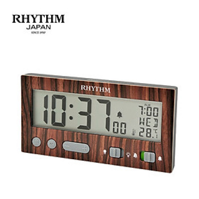 Đồng hồ Rhythm LCT108NR06 – KT 13.1 x 6.6 x 3.6cm, 150g. Vỏ nhựa. Dùng Pin.