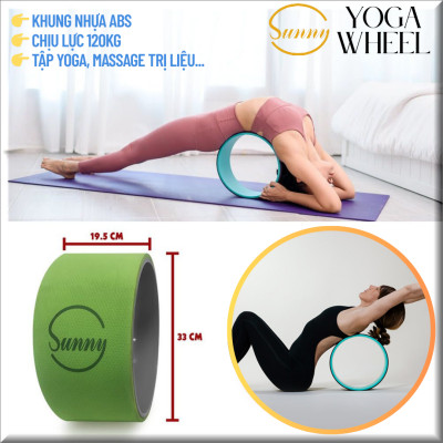 Vòng Tập Yoga Cao Cấp SUNNY (Bảng Vòng Rộng 20cm, Đường Kính 30cm) - Hàng nhập khẩu Đài Loan