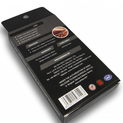 Kềm Da Inox 2 Mang Đầu Nửa Tròn Nửa Vuông Hình Cán Pháp 1 Chống Xi Xám