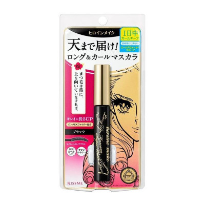 Mascara Vuốt Dài Và Cong Mi Không Lem Trôi Kissme Heroine Make Long Up (6G)