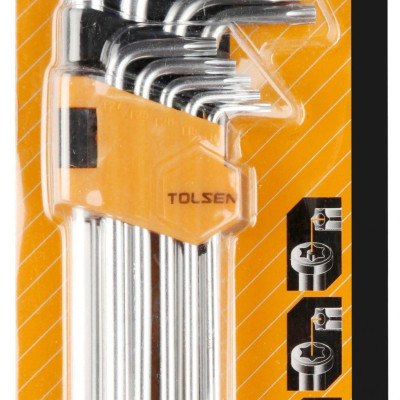 LỤC GIÁC BÔNG BỘ 9 CÂY NGẮN TOLSEN 20056 - HÀNG CHÍNH HÃNG