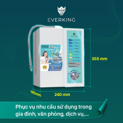 Máy Lọc Nước Điện Giải iON Kiềm EVERKING EK-79 - Hàng Chính Hãng