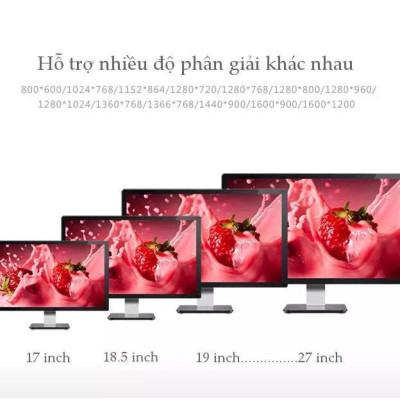 Ugreen UG11642VG101TK 12M màu Đen Cáp tín hiệu 2 đầu VGA - HÀNG CHÍNH HÃNG