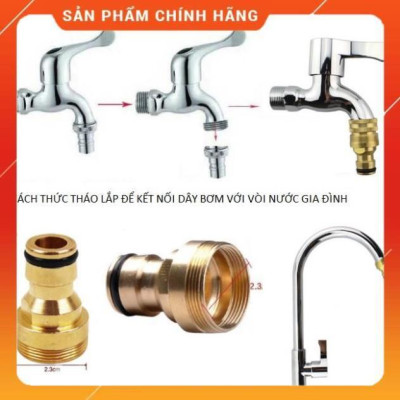 Bộ dây vòi xịt nước rửa xe,tưới cây ,tăng áp 3 lần,loại 3m,5m 206701-2 đầu đồng,cút nhựa nối nhựa đen+ đai