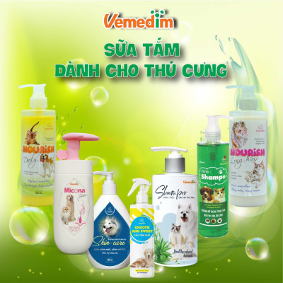 Thuốc Nhỏ Lưng Cho Chó Mèo, Trị Ve, Rận, Bọ Chét, Chó Mèo, Trị Mạt Gà, Chim Cảnh Vemedim Ivermectin Pouron (20ml)
