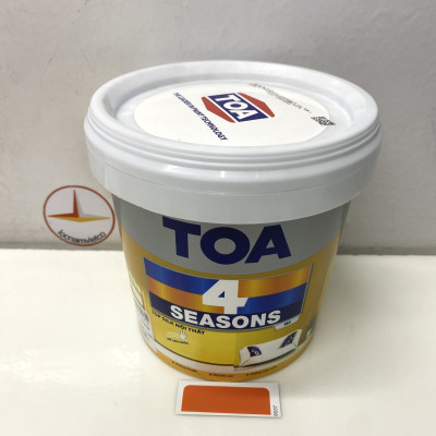 Sơn phào chỉ cho trần nhà Toa 4 Seasons Top Silk  màu D- 8037 _1L