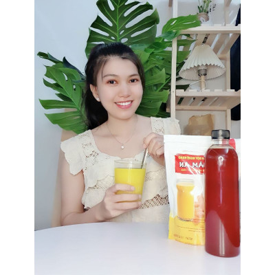 Tinh bột nghệ Nano Tâm an gói 500gr Tăng cường sức đề kháng, ổn định hệ tiêu hoá, hỗ trợ các vấn đề như dạy dày, tá tràng