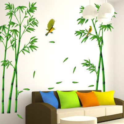 Decal dán tường bụi tre DLX0779