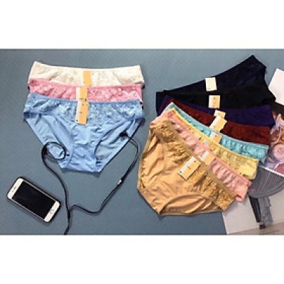 COMBO 10 QUẦN THUN LẠNH PHỐI REN giao nhiều màu