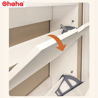 Tủ giày thông minh siêu mỏng cao cấp Ohaha - TGCC024