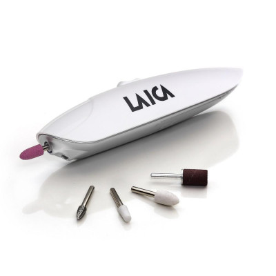 Bộ làm móng tay chân LAICA PC3004 - 05 chi tiết - Có đèn pin