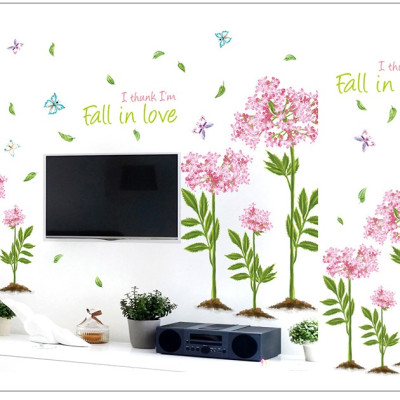 Decal dán tường Hoa mùa xuân AmyShop DH096 ( 92 x 130 cm)