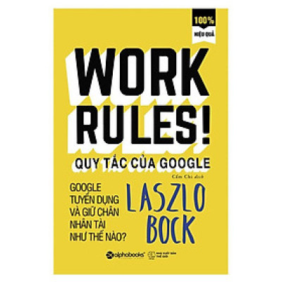 Sách - Quy tắc làm việc của Google