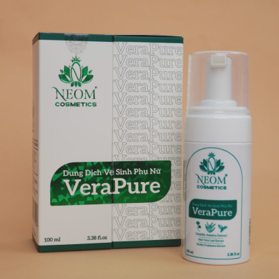 VeraPure - Dung Dịch Vệ Sinh Phụ Nữ Dịu Nhẹ, Khử Mùi & Dưỡng Ẩm Hằng Ngày