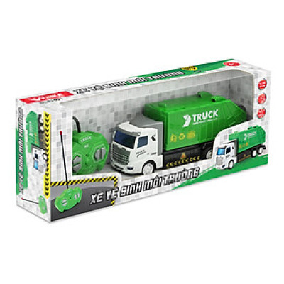 Đồ Chơi Duka: Xe Vệ Sinh Môi Trường Điều Khiển Từ Xa DK81091