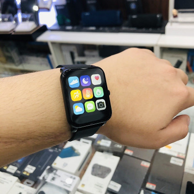 Ruizu T1 - Màn hình cảm ứng IPS sắc nét, Bluetooth 5.0, Bộ nhớ trong 32Gb, Âm thanh chất lượng cao, Theo dõi sức khỏe, Đo nhịp tim, đếm bước chân, theo dõi giấc ngủ, đo nồng độ oxy trong máu,Pin trâu, Tương thích Da Fit app, Sạc nam châm - Hàng nhập khẩu