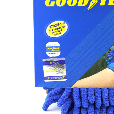 Găng Tay Chenille Sợi Nhỏ Mềm San Hô Tiện Dụng Rửa Xe Máy, Ô tô, Lau Dọn Nội Thất GOODYEAR GY-2854 - Nhập Khẩu Chính Hãng
