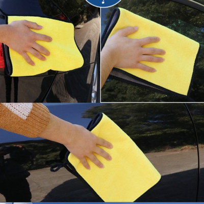 Combo 3 khăn lau xe chuyên dụng Microfiber siêu hút nước