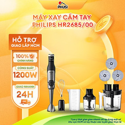 Máy xay cầm tay Philips HR2685/00 Hàng chính hãng
