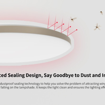 ĐÈN LED ỐP TRẦN THÔNG MINH YEELIGHT HALO 2020, YLXD50YL, 470MM, 52W, RGB, APPLE HOMEKIT - HÀNG CHÍNH HÃNG