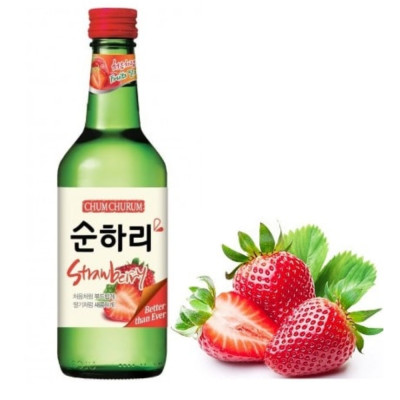 Rượu Chum Churum Soju vị dâu 12% 360ml
