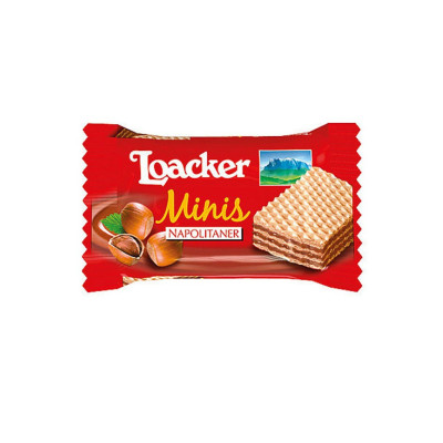 Bánh xốp Loacker nhập khẩu Ý vị bánh xốp mịn, giòn tan, thơm và cung cấp nguồn năng lượng cho cơ thể - Nhiều vị, nhiều size - OZ Slim Store