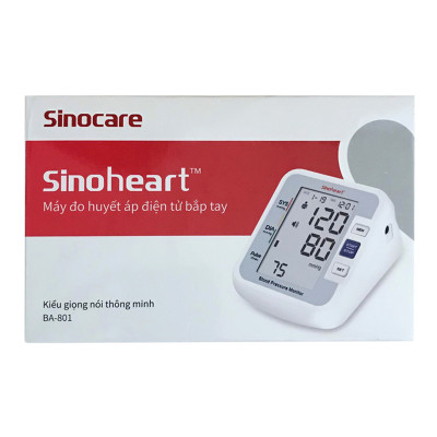 Máy Đo Huyết Áp Bắp Tay Sinocare Sinoheart