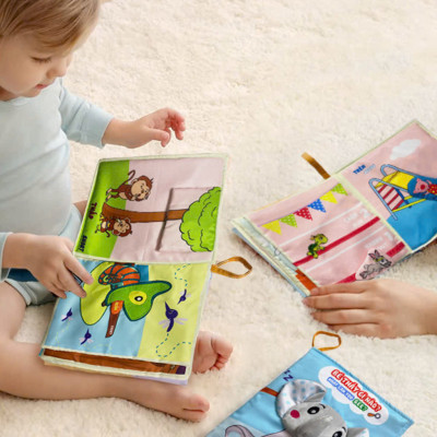 Sách vải Bé thấy gì nào? - Tương tác song ngữ cho bé học kĩ năng so sánh - Pipovietnam