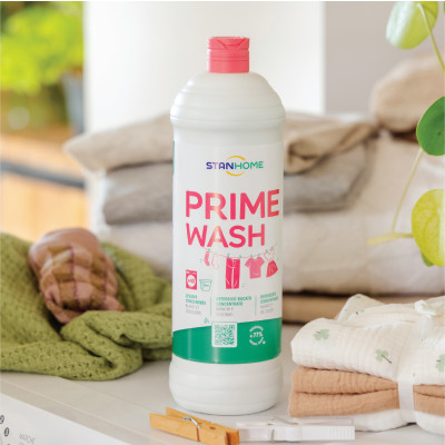 Nước giặt đậm đặc cho đồ trắng và sáng màu từ tự nhiên Stanhome Prime Wash 1000ml