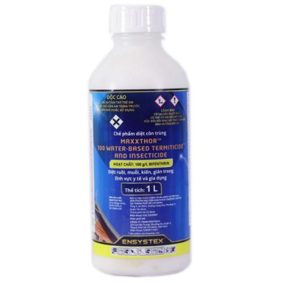 (Hàng Nhập USA) Thuốc diệt muỗi Maxxthor 100 chai 1 lít diệt muỗi và côn trùng bên trong nhà, khách sạn... ko mùi, tồn lưu lâu trên bề mặt