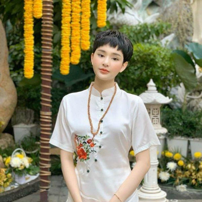 ĐỒ LAM ĐI CHÙA Set Đồ Lam Đi Chùa Vải Lụa Cao Cấp  đồ Lam nữ